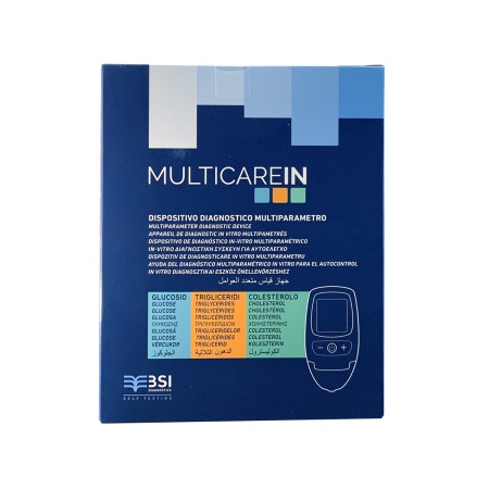 MultiCare IN Cholesterol, Glucose & Triglyceride Meter Test Kit